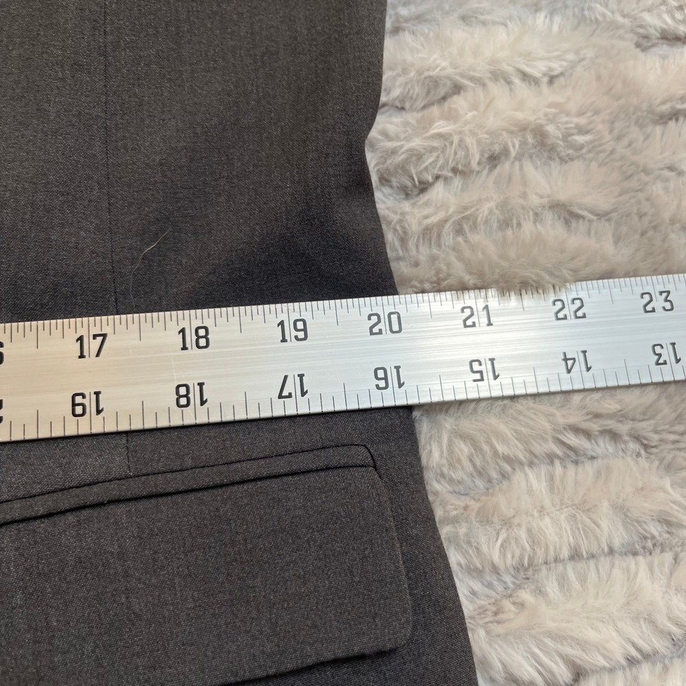 NWT Nine West Women's Gray Granite‎ Stretch Blazer Suit Jacket US 14 - Picture 15 of 16
